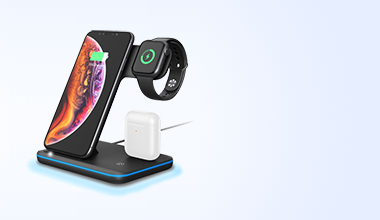 Wireless Charging for iWatch + Iphone +Airpods